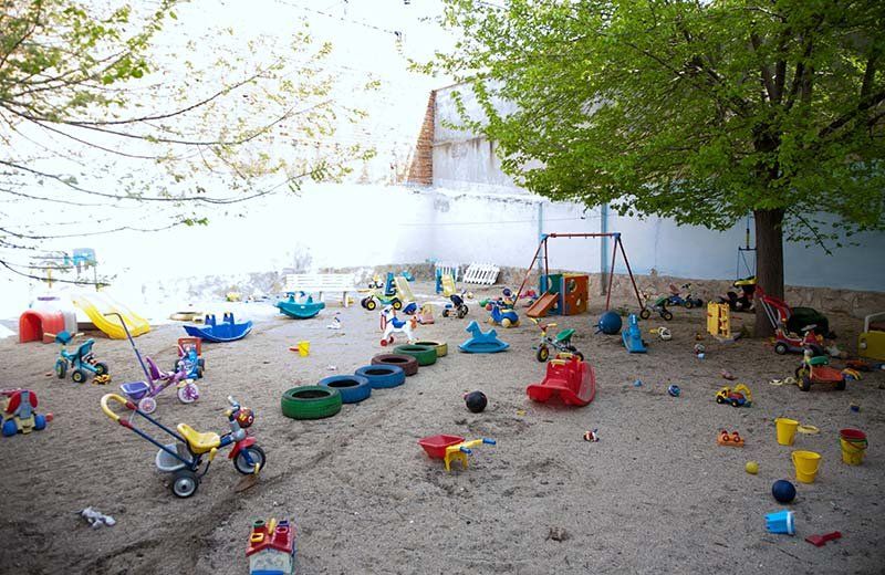 Escuela infantil con patio grande en Getafe