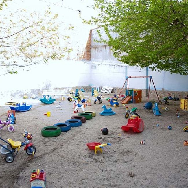 Escuela infantil con patio grande en Getafe